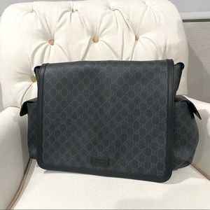 GUCCI GG Supreme Diaper Bag